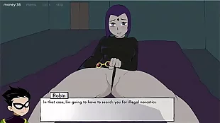 18titans EP26  Full Sex with Raven and Jinx