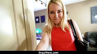 Horny Stepmom Gets High and Fucks With Her Stepson